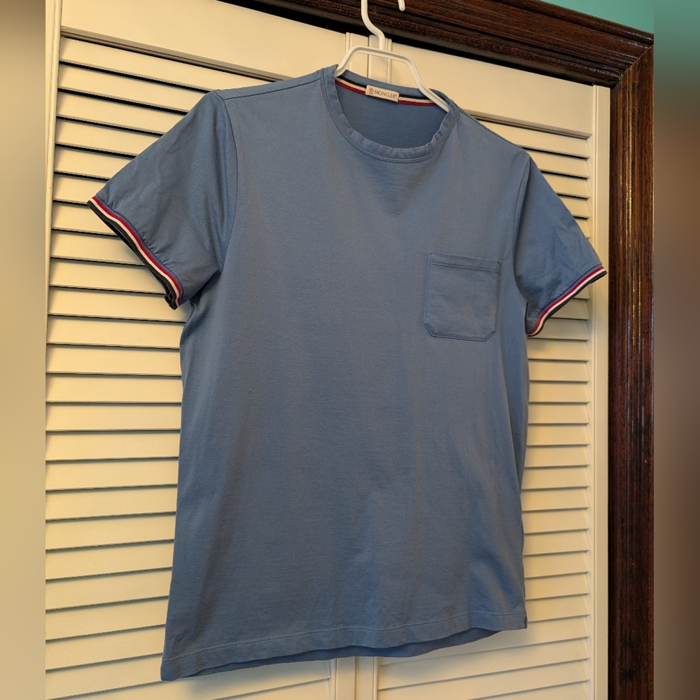 Moncler Crew Neck T-Shirt with Pocket
